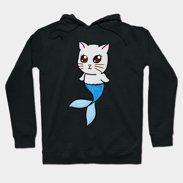 Meowmaid Hoodie by Artsy NJ